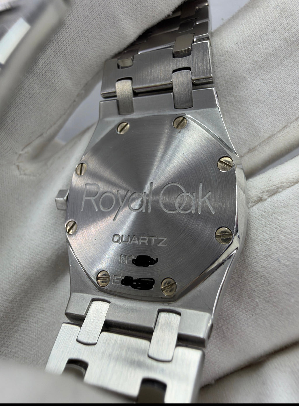 Stainless Steel AP Royal Oak w/ factory diamond bezel and Diamond/Roman Dial (67372ST)