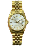 YG non quick datejust on jubilee bracelet (1601 SIL)